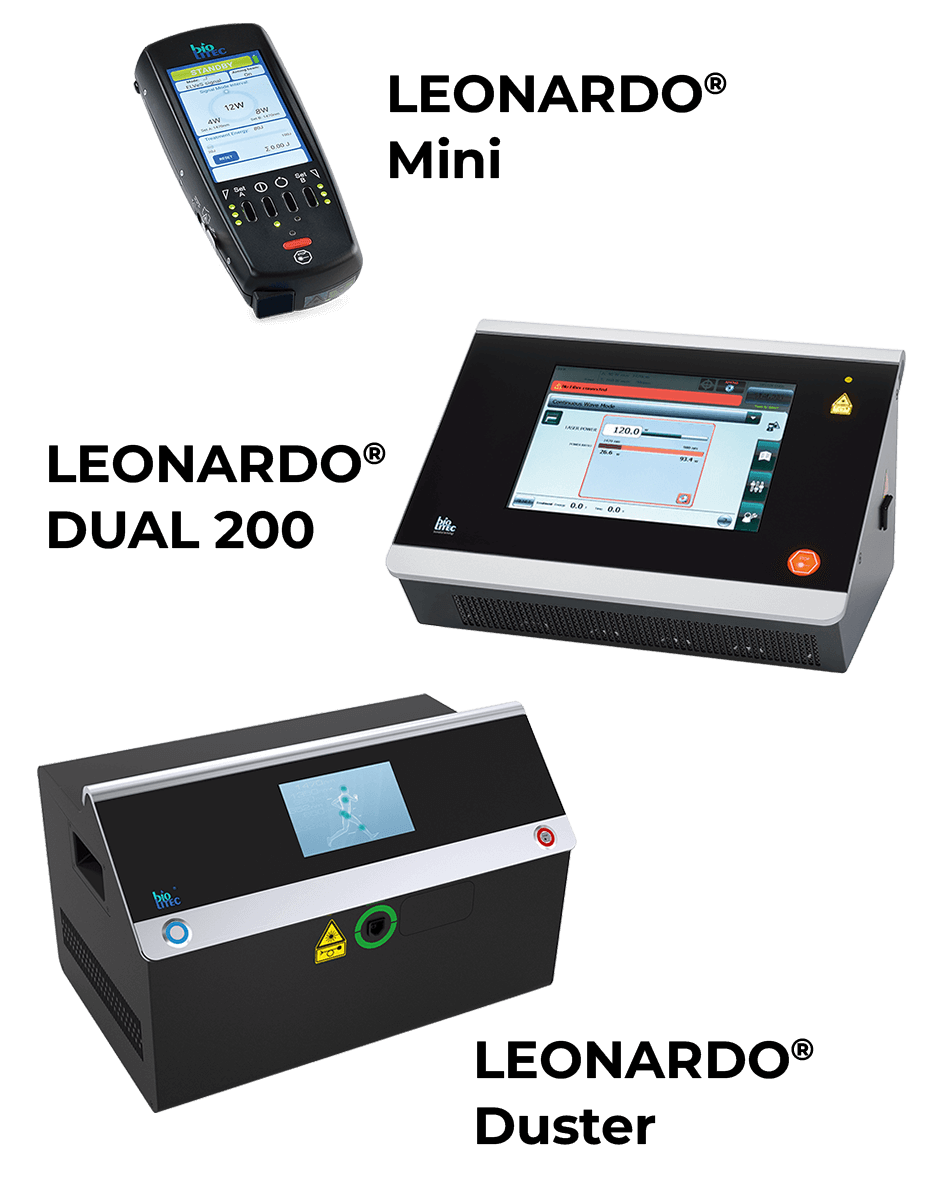 biolitec Urology Laser Products LEONARDO MINI, LEONARDO DUAL 200 and LEONARDO DUSTER